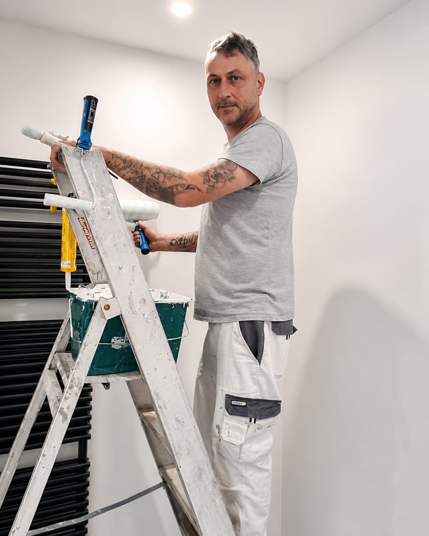 Tony Filleul, artisan peintre à Mons depuis plus de 30 ans